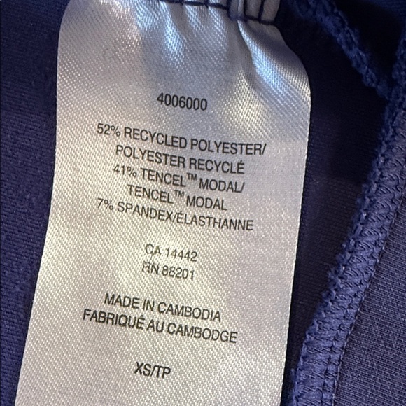 Mondetta Soft Luxe GRS Certified Recycled Poly Full Zip Top, Women's XS - Picture 12 of 13